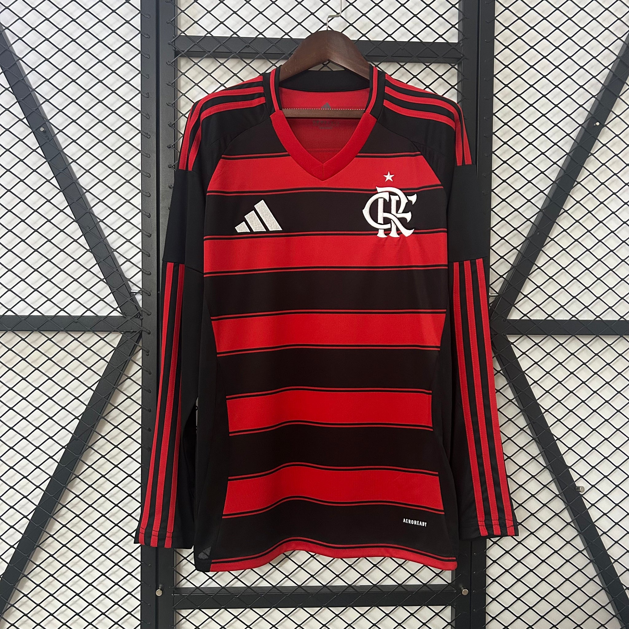 Flamengo home Long sleeve Jersey  2024-25