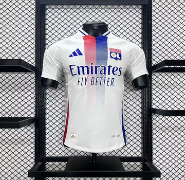 Olympique Lyonnais home Jersey Player Version 2024-25