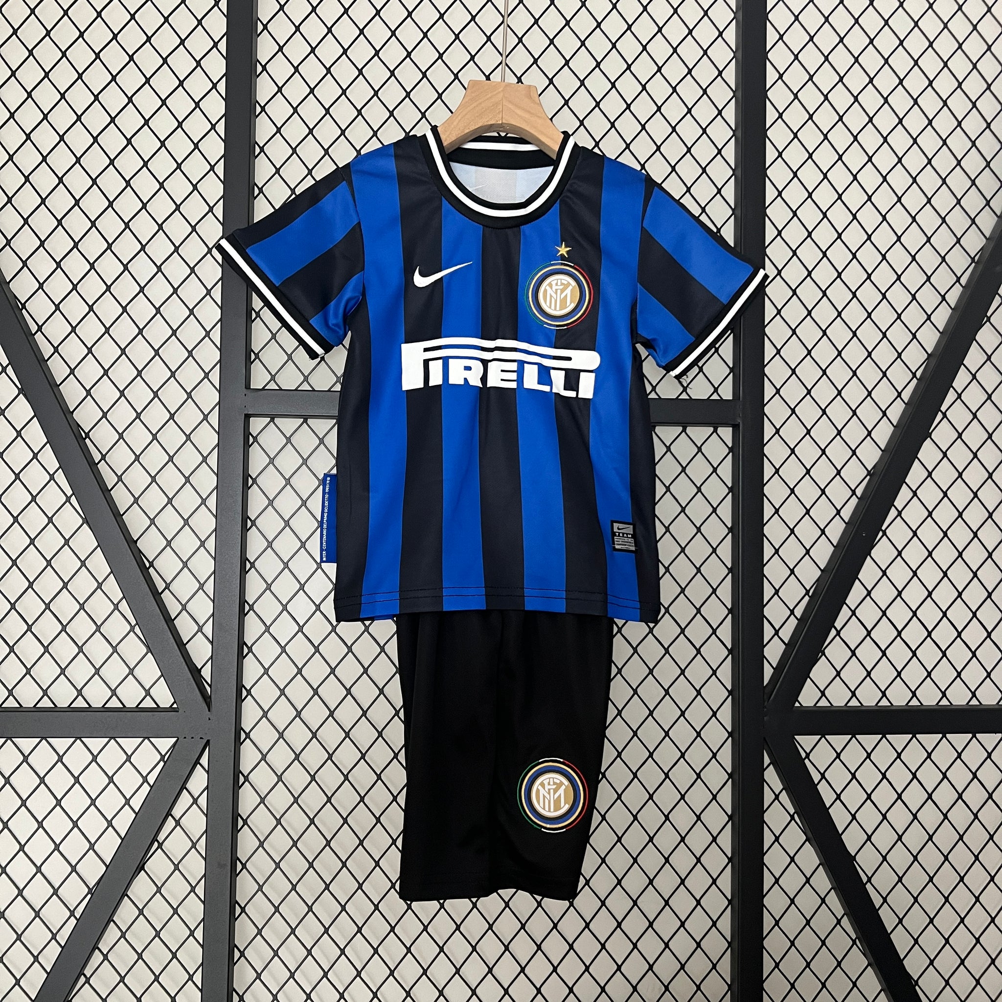Inter Milan 2009-10 Home Football Shirt - Kids