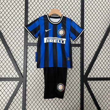 Inter Milan 2009-10 Home Football Shirt - Kids