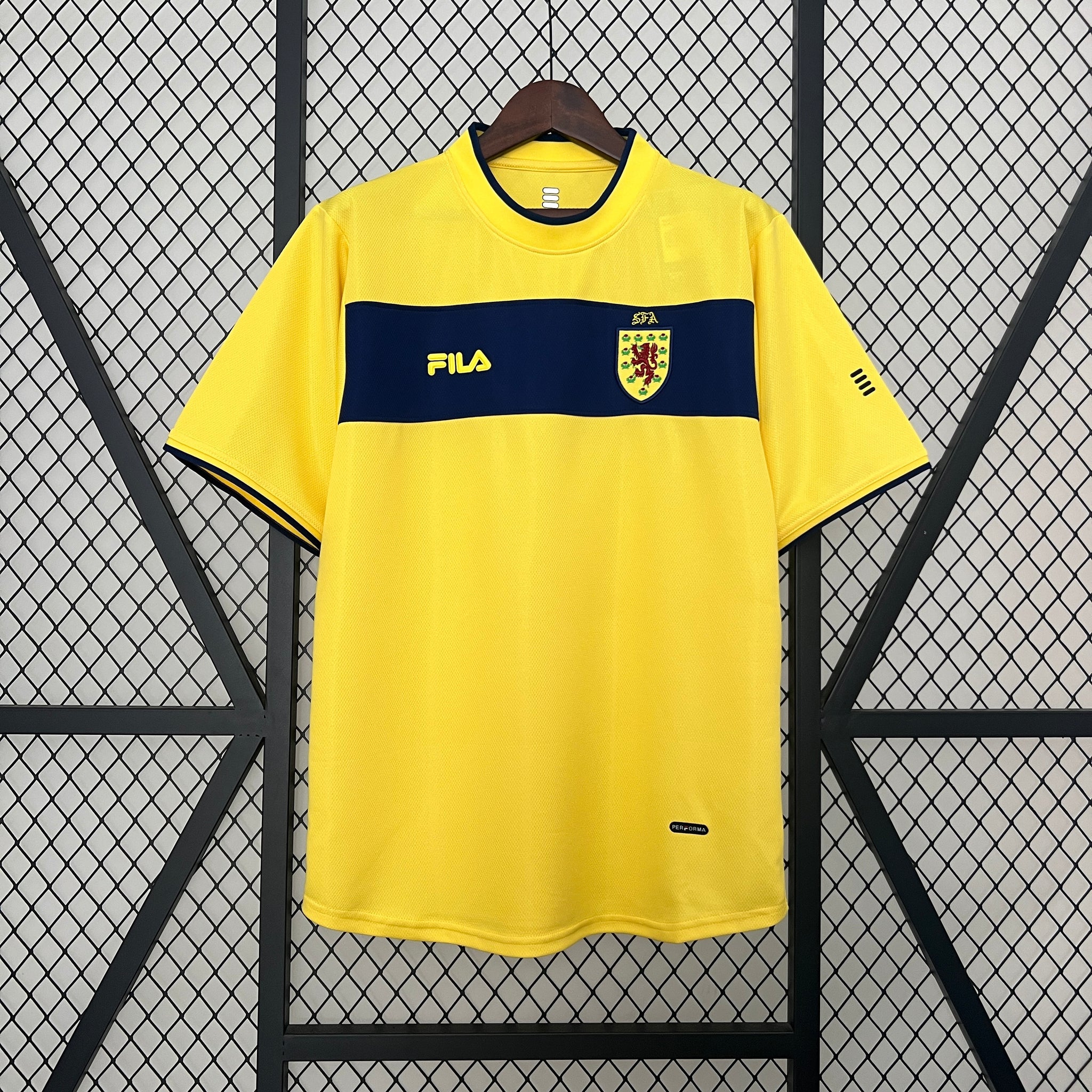 Retro Scotland away jersey 2002