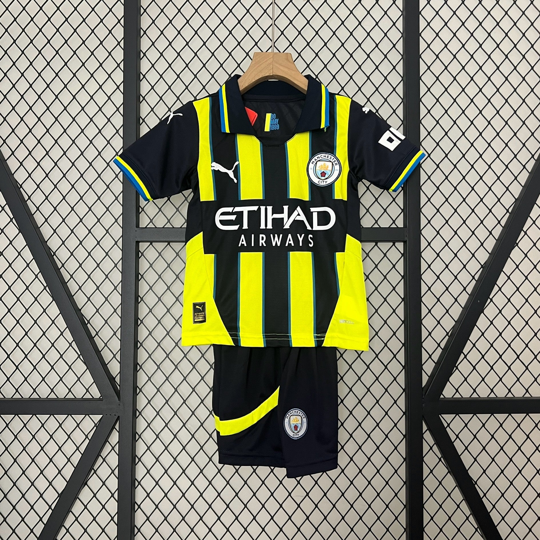 Manchester City 2024-25 Away Football Jersey - Kids