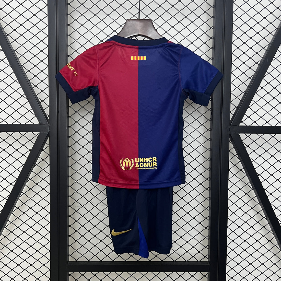 Barcelona 2024-25 Home Football Jersey - Kids