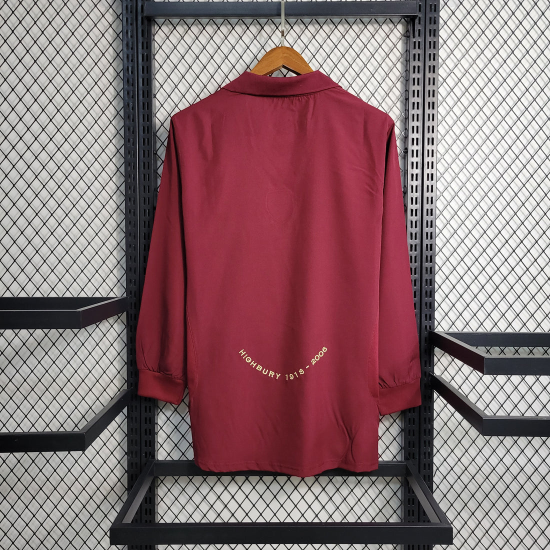 Retro Arsenal home long sleeve jersey 2005-06