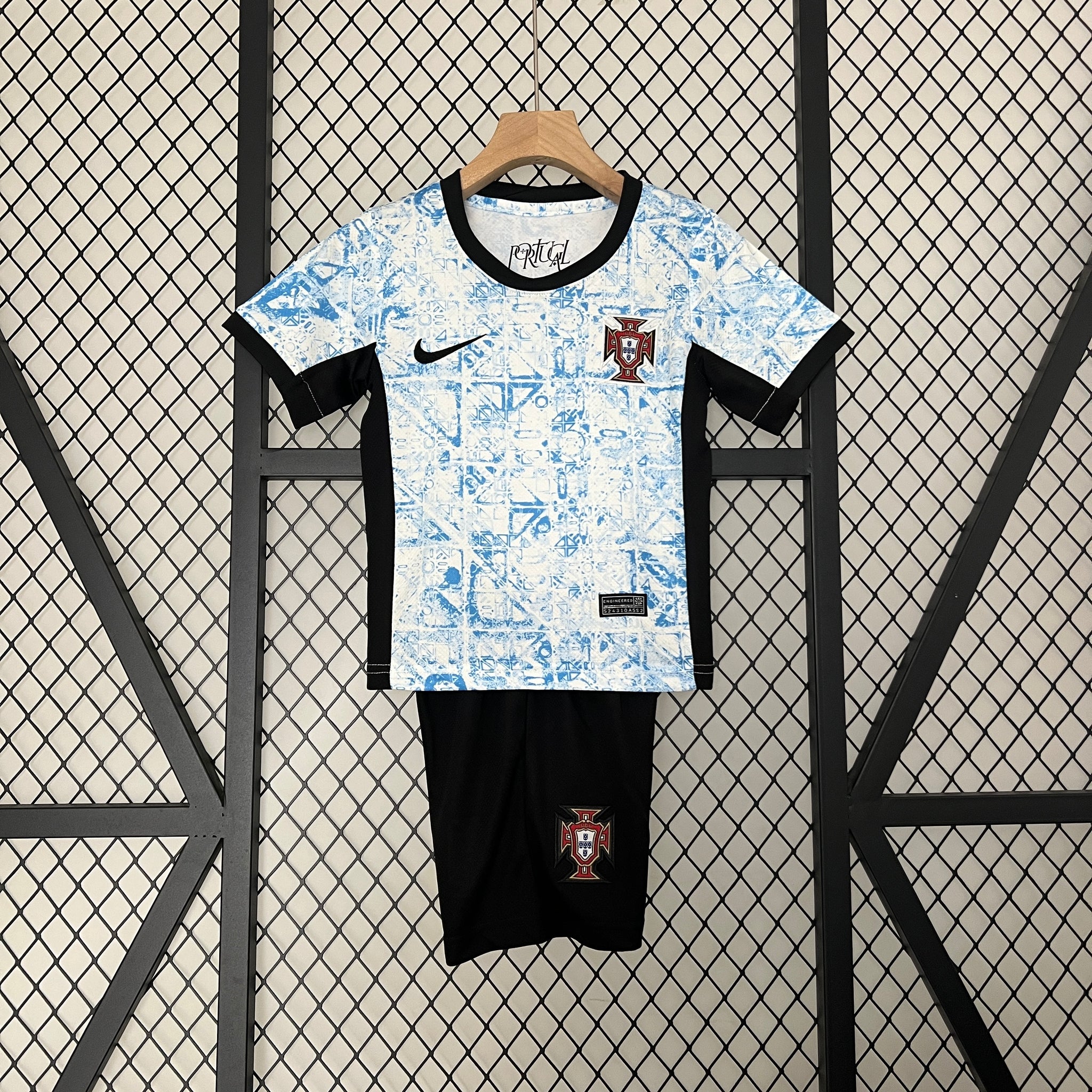 Portugal 2024 Away Football Jersey - Kids