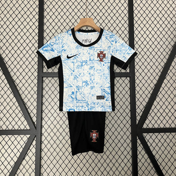 Portugal 2024 Away Football Jersey - Kids
