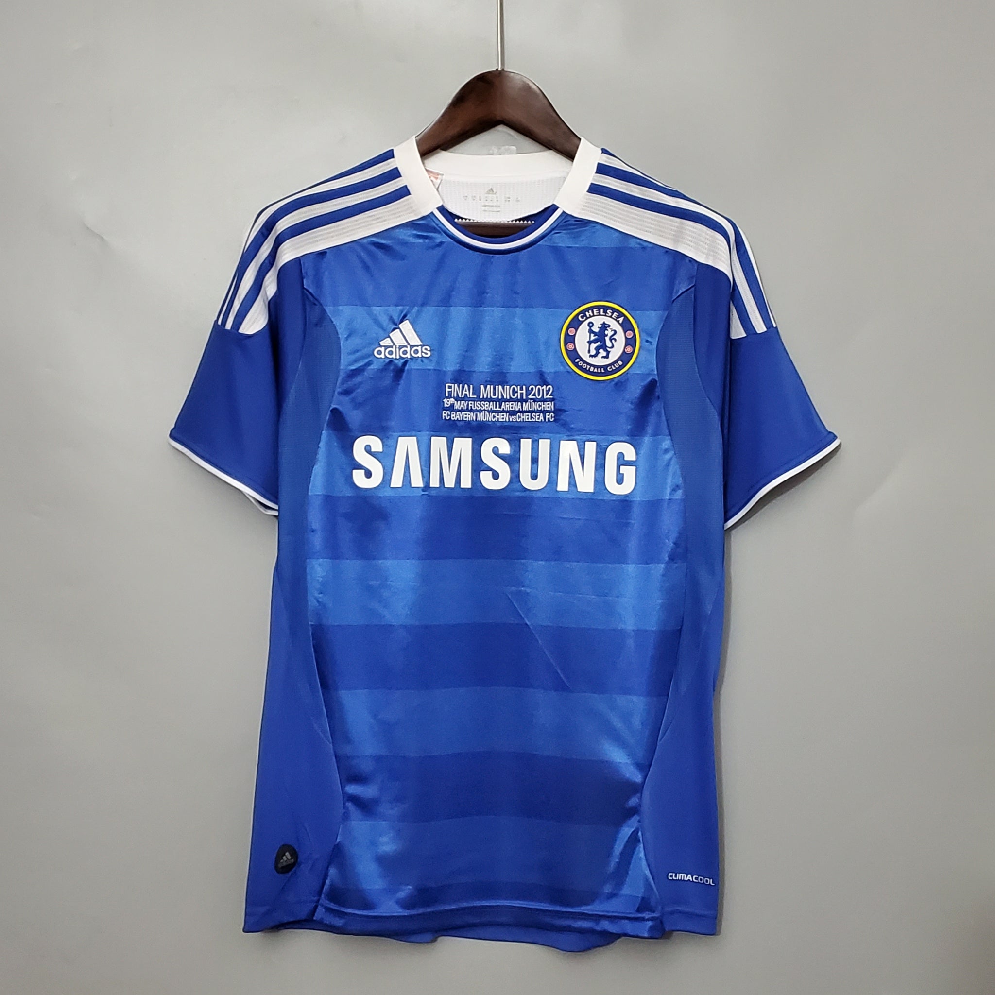 Retro Chelsea Champions League version home jersey 2011-12