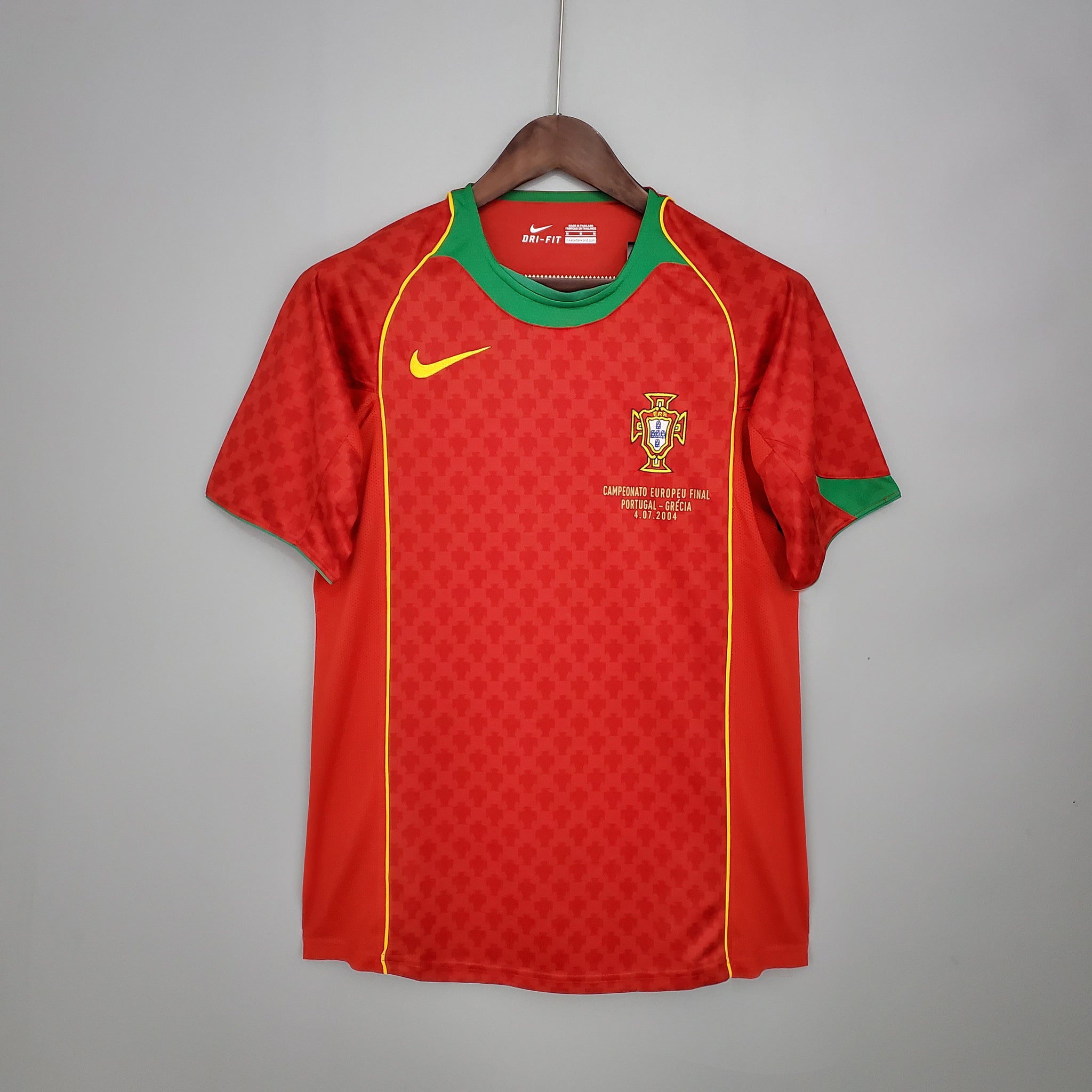 Retro Portugal home  jersey 2004