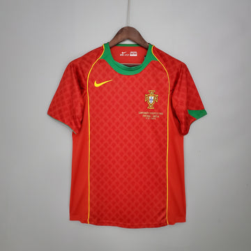 Retro Portugal home  jersey 2004