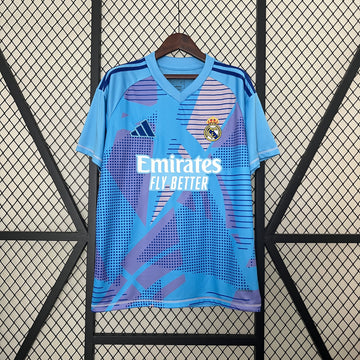 Real Madrid Goalkeeper Blue Jersey 2024-25