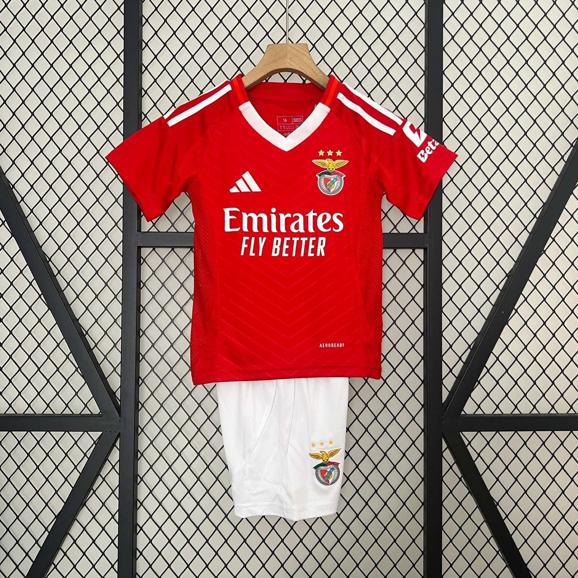 Benfica 2024-25 Home Football Jersey - Kids
