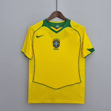 Retro Brazil home jersey 2004-06