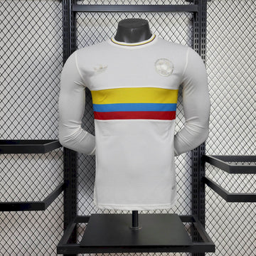 Colombia 100th Anniversary Long Sleeves jersey Player version 2024