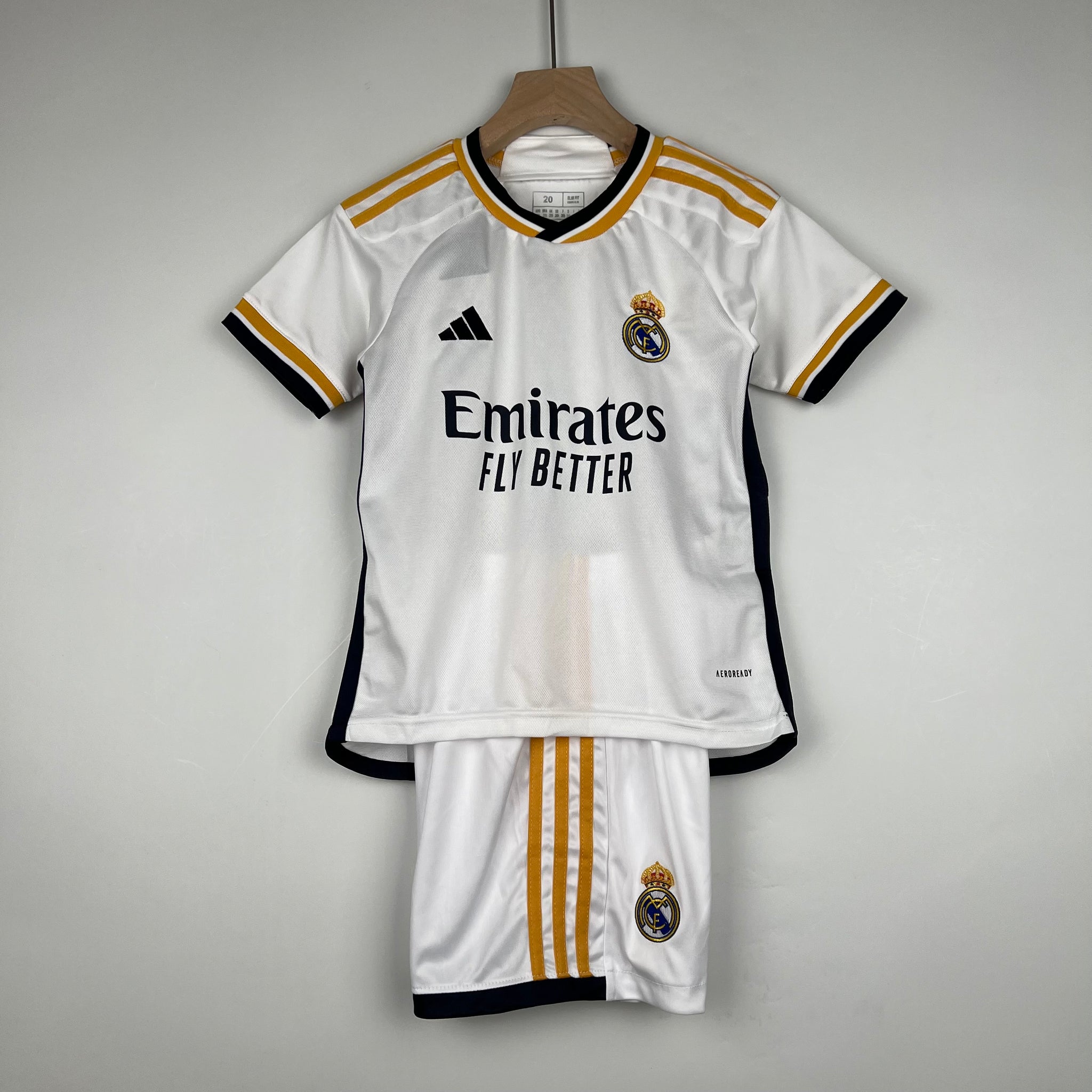 Real Madrid 2023-24 Home Football Jersey - Kids