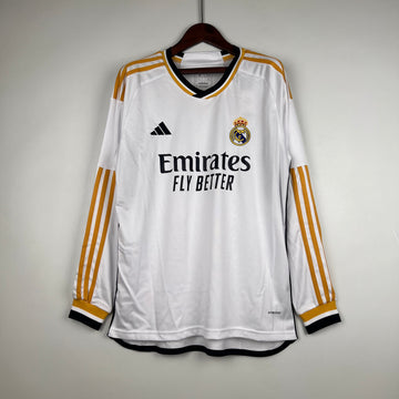 Real Madrid home long sleeve Jersey 2023-24