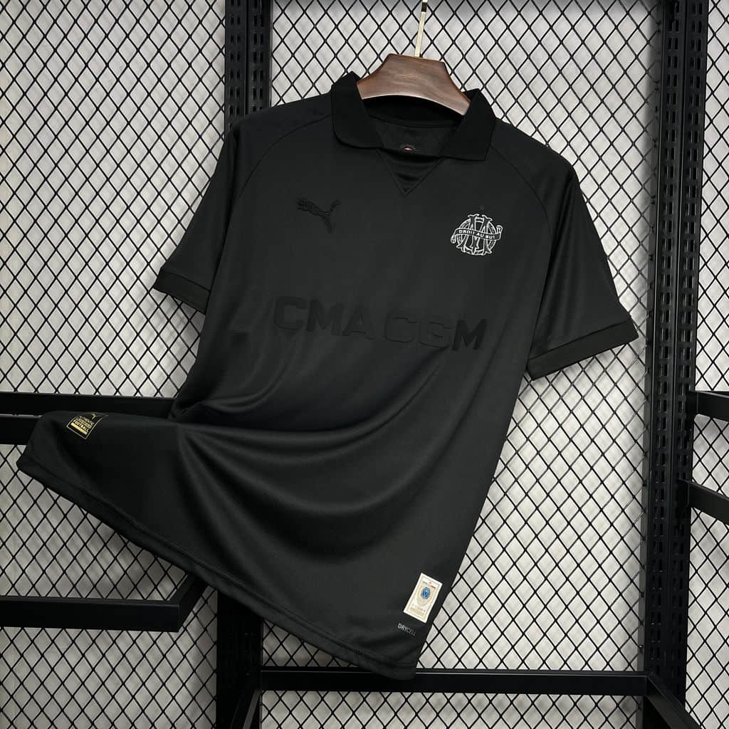 Marseille 125th Anniversary Black Jersey