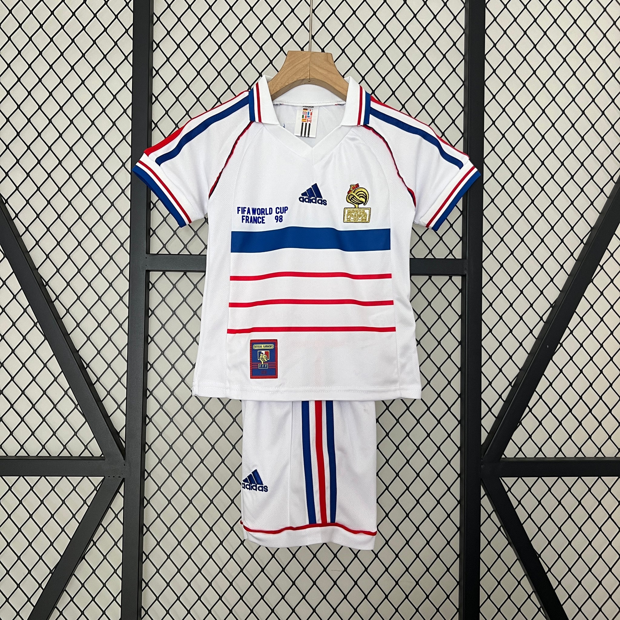 France 1998 Away Football Shirt - Kids