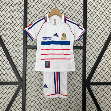 France 1998 Away Football Shirt - Kids