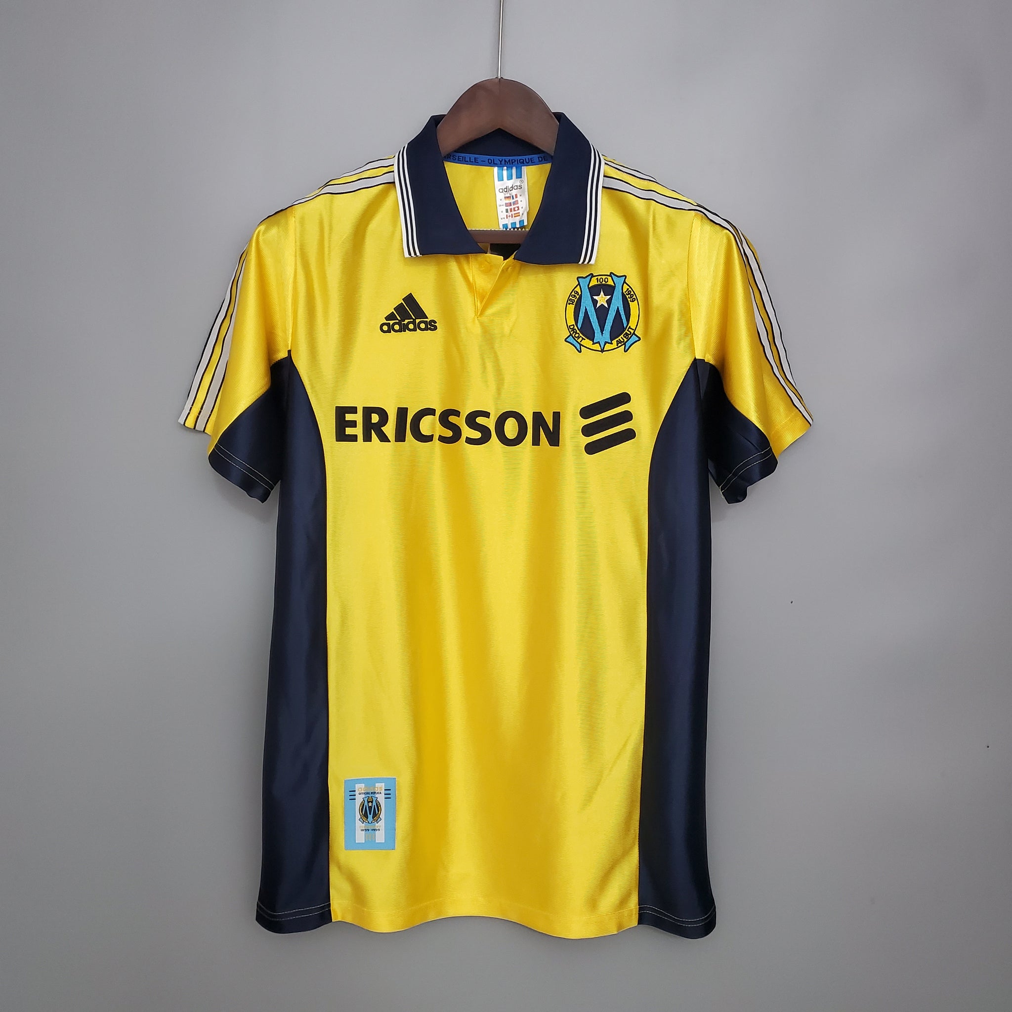 Retro Marseille away jersey 1998-99