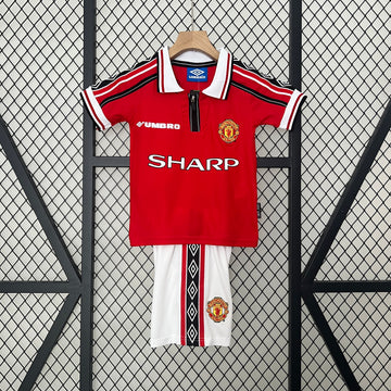 Manchester United 1998-99 Home Football Shirt - Kids