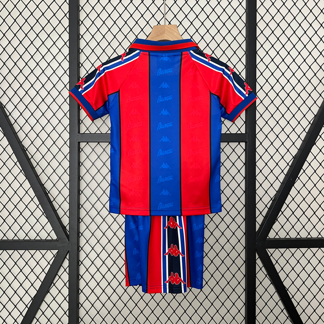 FC Barcelona 1995-97 Home Football Shirt - Kids