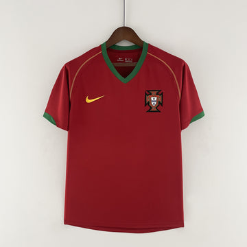 Retro Portugal home  jersey 2006