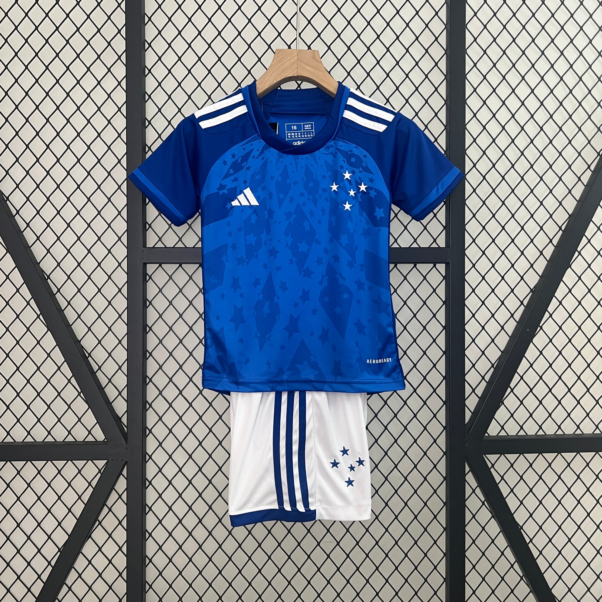 Cruzeiro 2024-25 Home Football Shirt - Kids