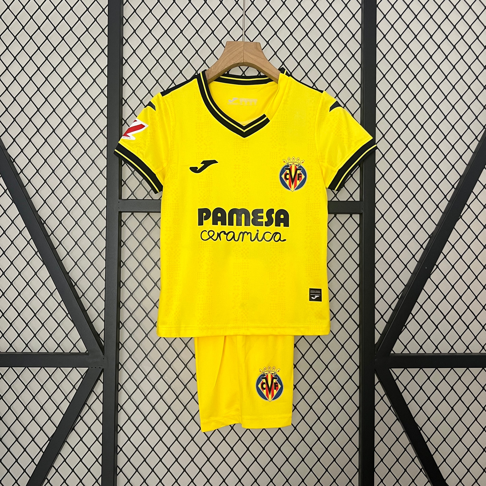 Villarreal 2024-25 Home Football Jersey - Kids