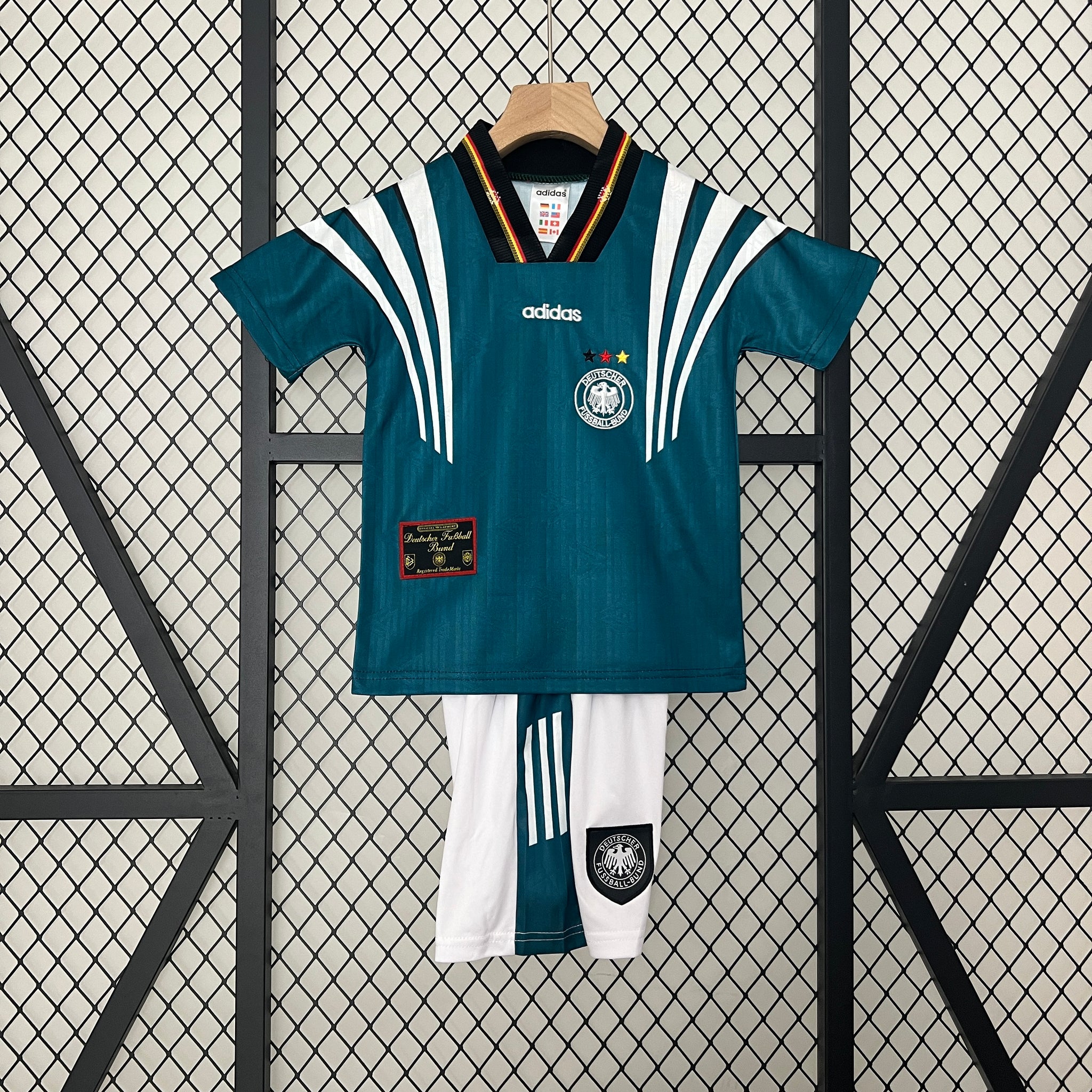 Germany 1996 Away Football Shirt - Kids