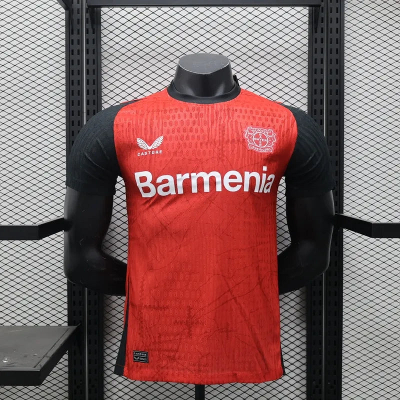 Bayer 04 Leverkusen home jersey player version 2024-25