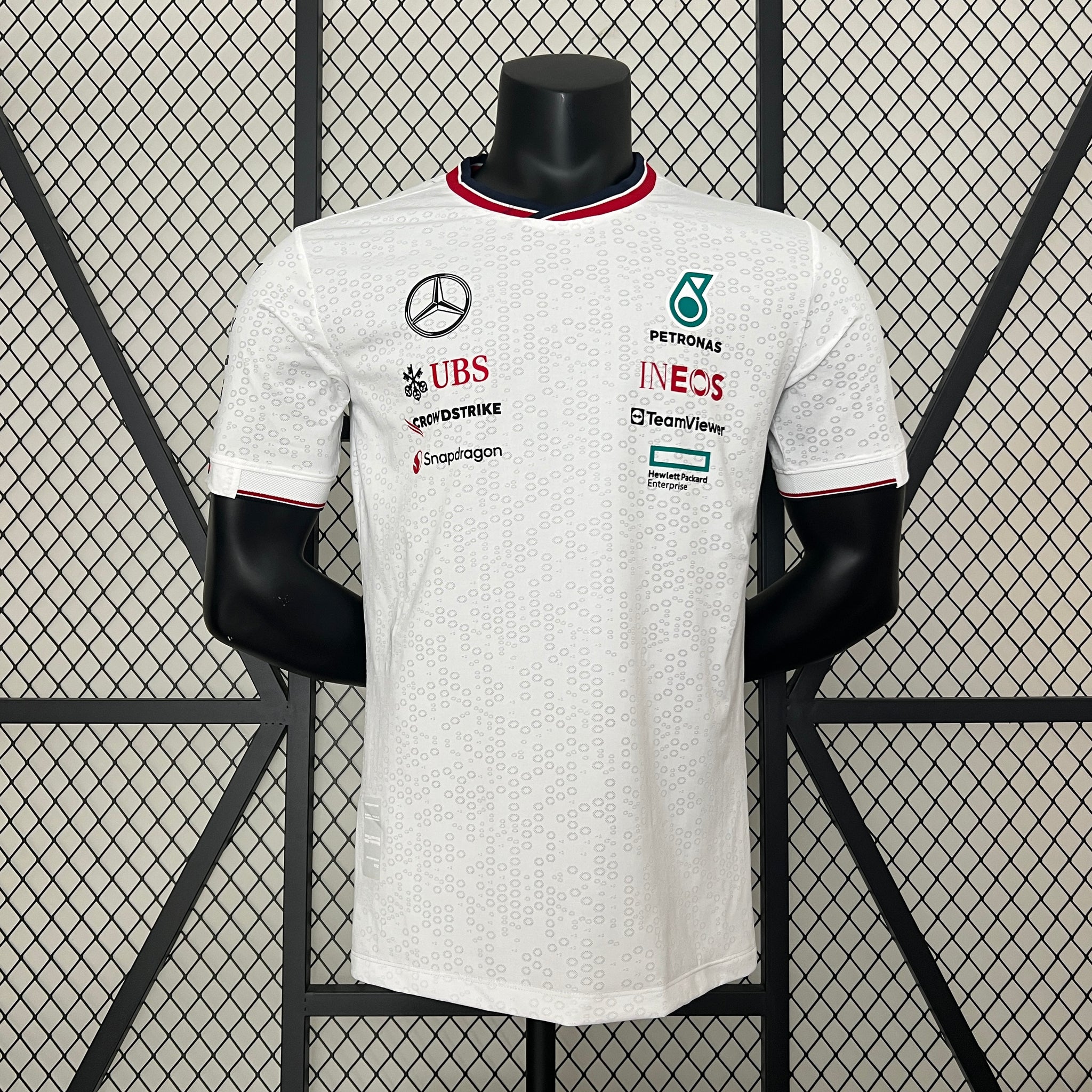 F1 Mercedes AMG 2024 short-sleeved racing suit