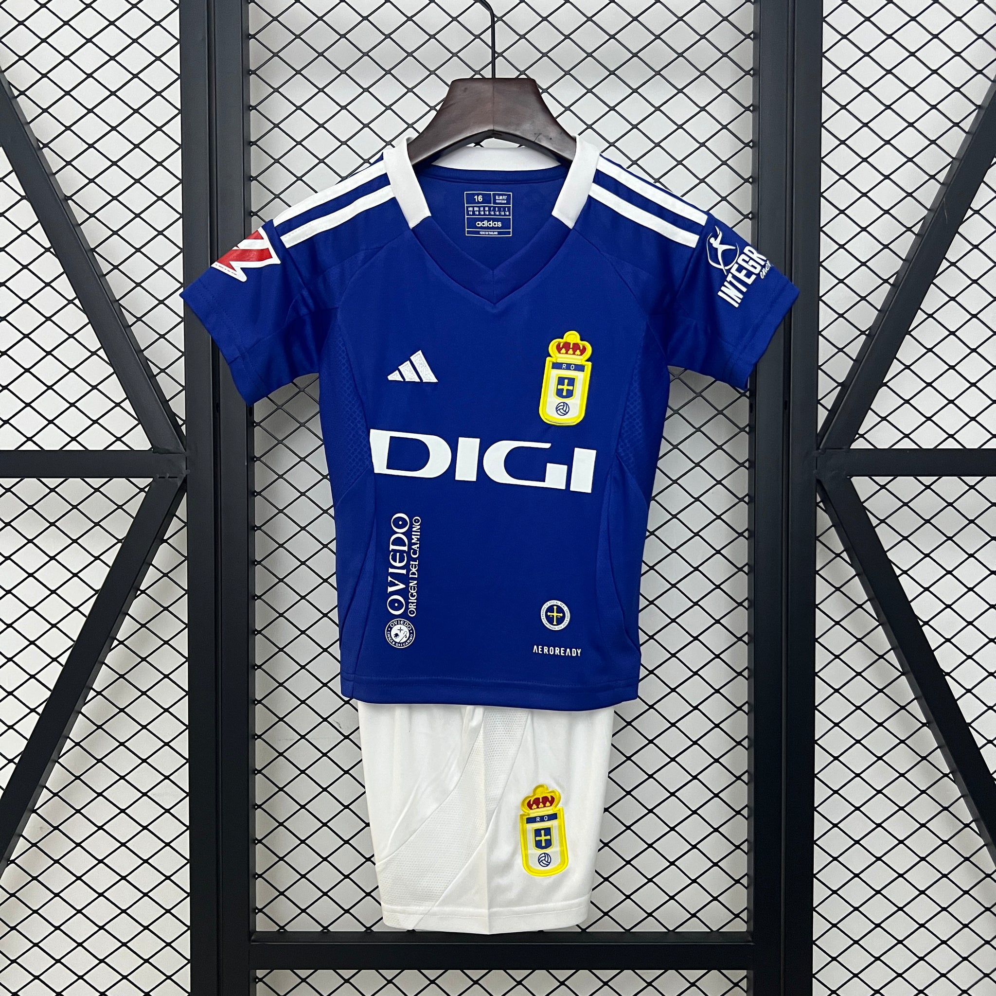 Real Oviedo 2024-25 Home Football Jersey - Kids