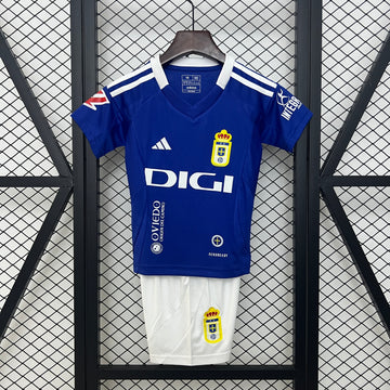 Real Oviedo 2024-25 Home Football Jersey - Kids