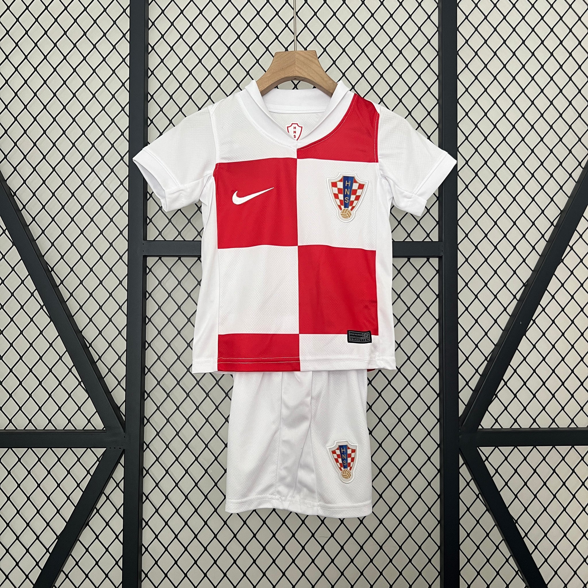 Croatia 2024 season home football jersey - kids