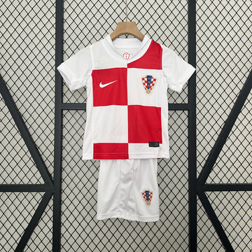 Croatia 2024 season home football jersey - kids