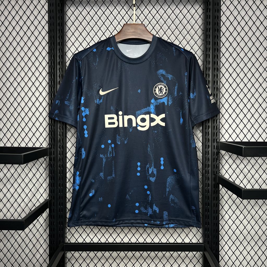 Chelsea Dark blue Pre-match training jersey 2024-25