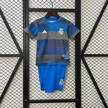 Real Madrid training uniform Jersey 2025-26 -kids
