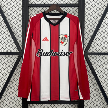 Retro River Plate away Long Sleeve Jersey 2003-04