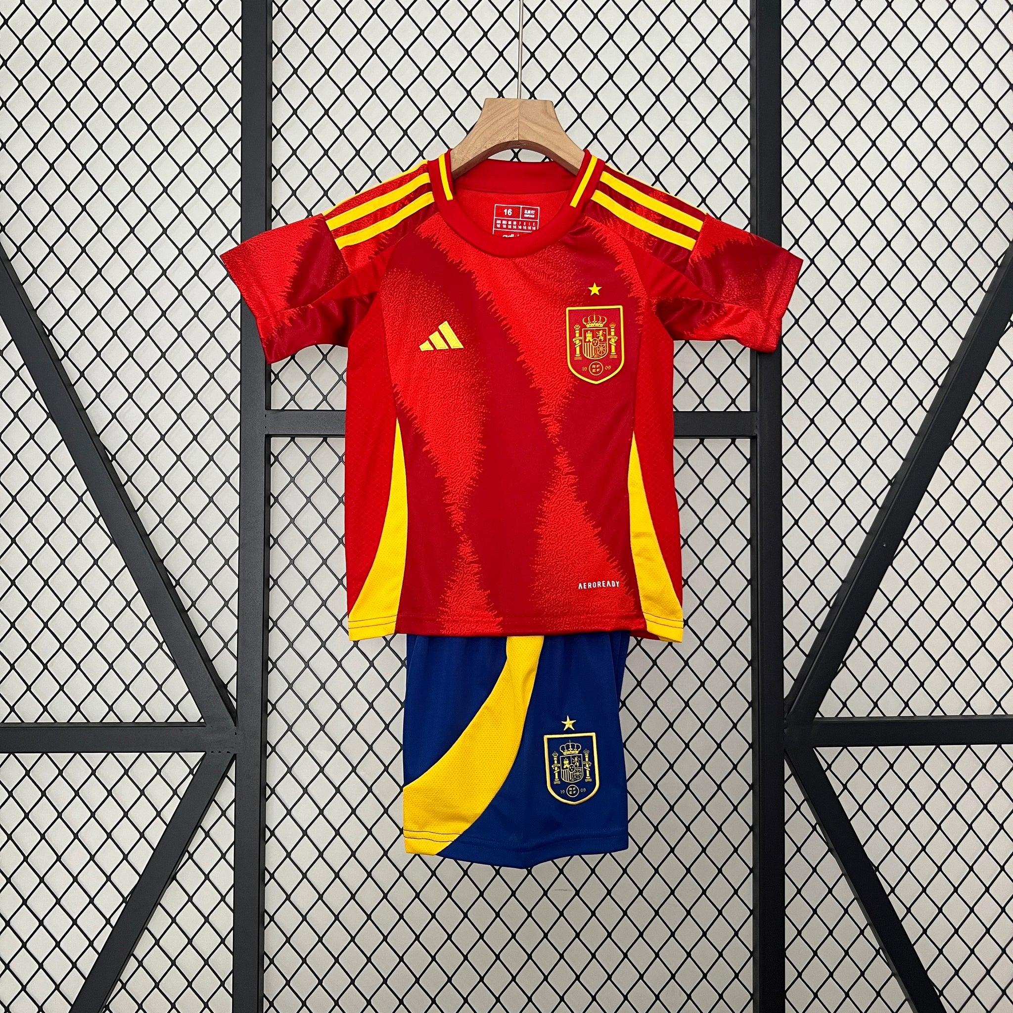 Spain 2024 home Football Jersey - Kids