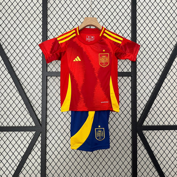 Spain 2024 home Football Jersey - Kids