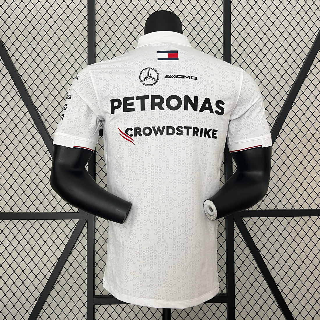 F1 Mercedes team Mercedes AMG 2024 polo shirt short sleeve racing suit