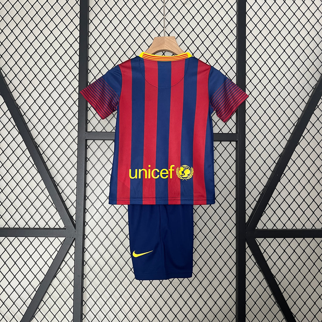 FC Barcelona 2013-14 Home Football Shirt - Kids