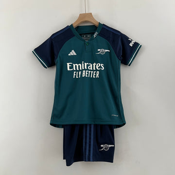 Arsenal 2023-24 Third Away Football Shirt - Kids