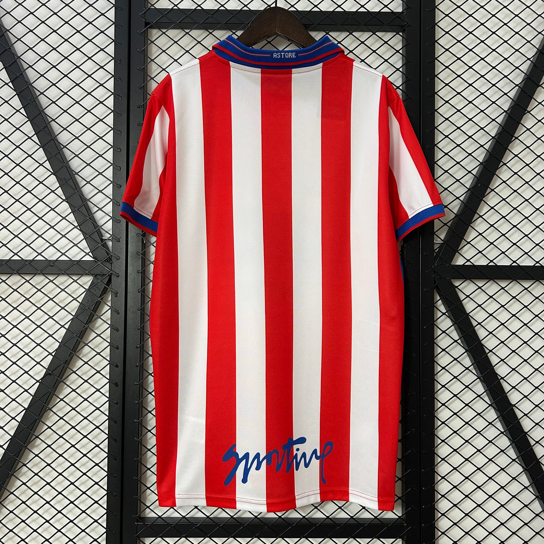 Retro  Sporting Gijon  home Jersey 2001-02