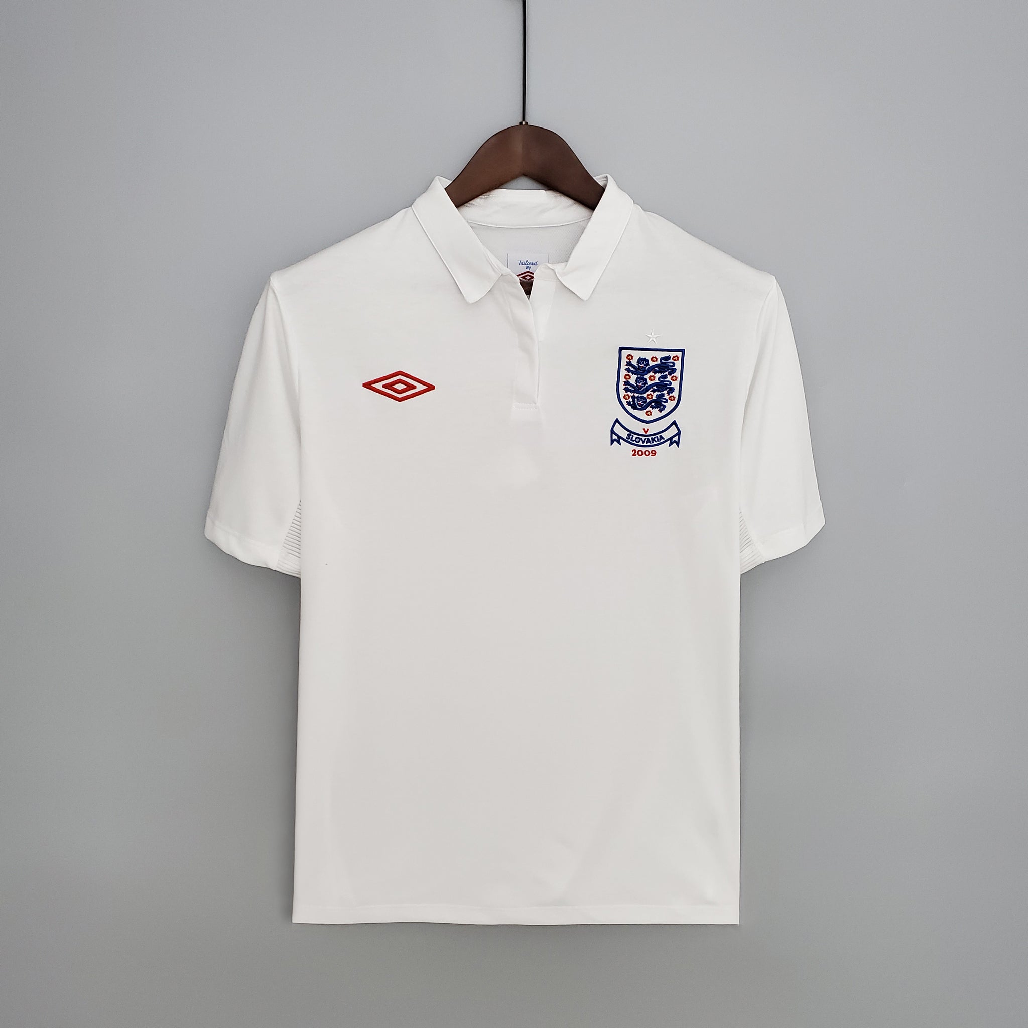 Retro England home jersey 2010