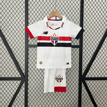 Sao Paulo 2024-25 Home Football Jersey - Kids
