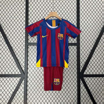 FC Barcelona 2005-06 Home Football Shirt - Kids