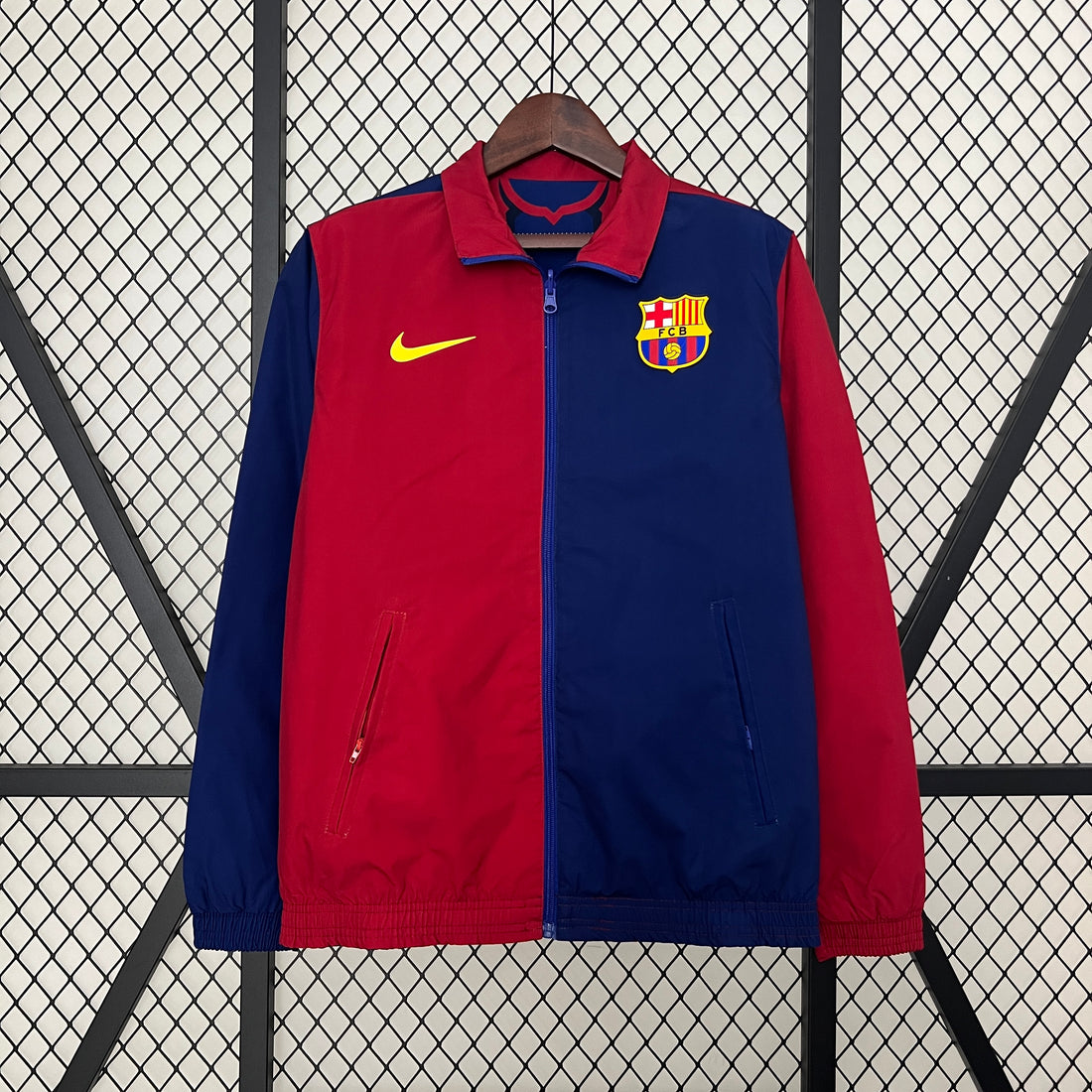 Barcelona 2024-2025 reversible windbreaker