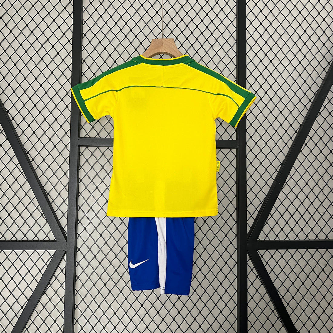 Brazil 1998 Home Football Jersey - Kids